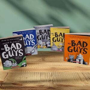 The Bad Guys Paperback Fictional Books Aaron Blabey Lot Bundle Of 5